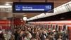 Warnstreik bei der Deutschen Bahn trifft Pendler bundesweit