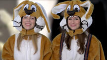 Iris und Senta über ihren Dreh Iris und Senta über ihren Dreh