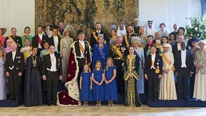 Das offizielle Foto des Thronwechsels