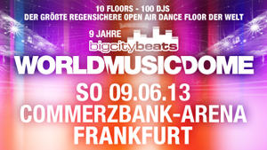 Mit David Guetta, Tiesto uvm. BigCityBeats - "World Music Dome"