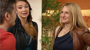 Die erste Szene mit Laura AWZ: Ingo, Katja und Laura