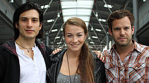 Francisco Medina (AWZ), Anna-Katharina Samsel (AWZ), Ben Ruedinger (Unter uns)