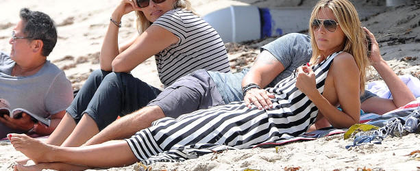 Heidi Klum und Martin Kirsten