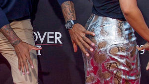 US-Basketballer Matt Barnes und Ehefrau Gloria Govan