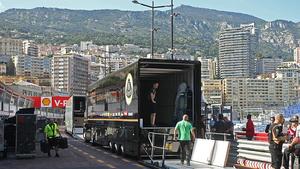 Letzte Vorbereitungen im Fürstentum Monaco rüstet sich für GP