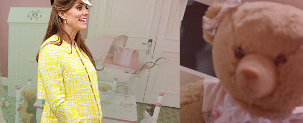Ihre Baby-Suite ist der pure Luxus Herzogin Catherine: