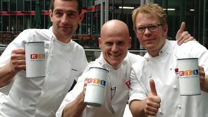 RTL - Wir helfen Kindern: Martin Baudrexel, Ralf Zacherl und Mario Kotaska