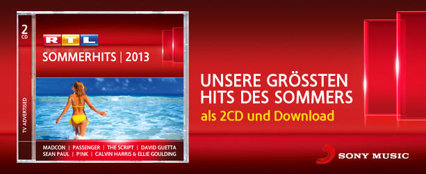 Der Soundtrack für deinen Sommer RTL Sommerhits 2013