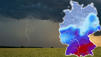 Neue Unwetterwarnung: Platzregen l&auml;sst Fl&uuml;sse anschwellen