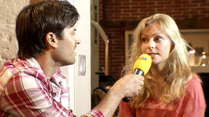 "Unter uns"-Stars Sarah Stork und Milos Vukovic