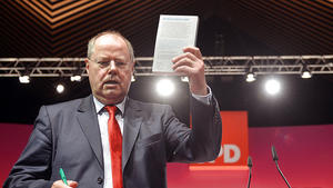 Wahltrend: Miese Umfragewerte Wollte Steinbrück hinschmeißen?