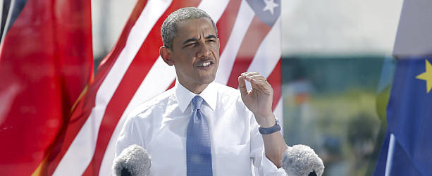 "Wir müssen Geschichte schreiben" Obama vorm Brandenburger Tor