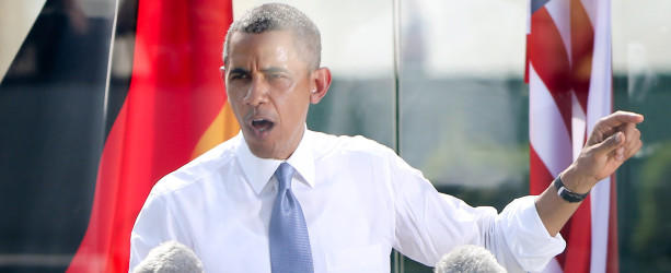 Kein Satz für die Geschichtsbücher US-Präsident Obama in Berlin