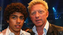 Boris Becker (r.) mit Sohn Noah