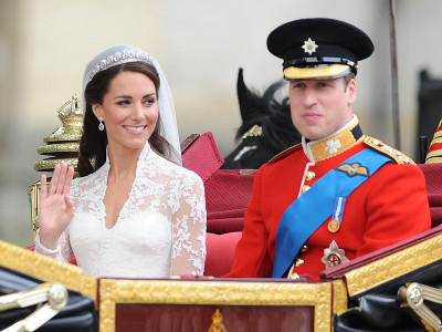 Hochzeit Kate und William Party danach