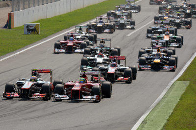 Italien-GP 2012 Rennen