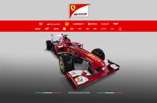 Ferrari Präsentation F138 2013