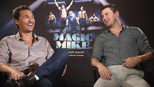 Matthew McConaughey & Channing Tatum: "Im String-Tanga fühlt sich kein Mann sexy" "Im String fühlt sich kein Mann sexy"